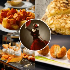 Moments of our Barcelona Tapas and Flamenco tour