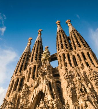 Sagrada Familia in our multi day tours from Barcelona